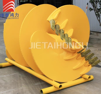 Coclea diritta 600mm di perforazione di roccia dei denti del suolo 800mm 1000mm Bauer Soilmec Imt 200*200