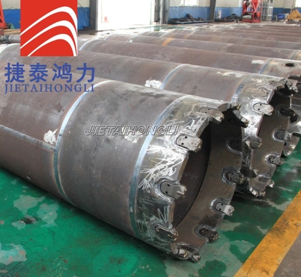 Tubo di rivestimento della metropolitana di serie di Bauer Single Row Single Wall per l'impianto di perforazione della perforazione a rotazione