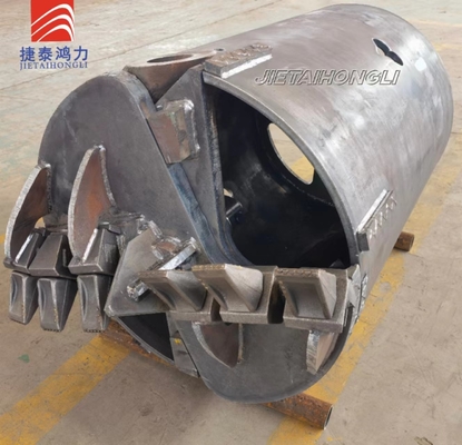 Secchio di perforazione del suolo di OD1200mm Q345B con i denti piani
