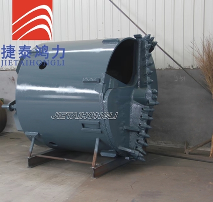 Apra il tipo la lunghezza blu 1500mm della costruzione Q345b del secchio della perforazione di roccia del Od 1200mm