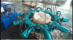 La testa ha tagliato la macchina concreta idraulica dell'interruttore del mucchio di 1200mm per la rottura della galleria