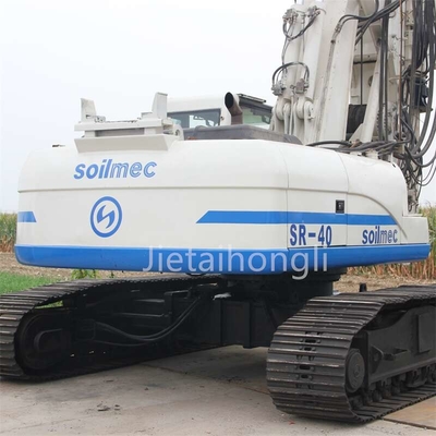 Impianto di perforazione usato nuovissimo 60M Soilmec SR40 della perforazione a rotazione di 90%