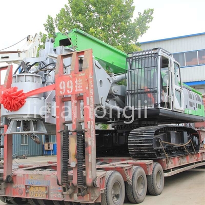 Usato accatastando Rig Rotary Crawler Type Piling Rig Machine For Drilling Hole