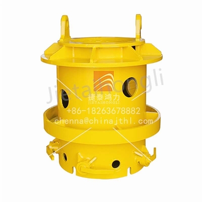 Tubo della metropolitana dell'intelaiatura della parete di Bauer Rotary Drilling Rig Double per BK200/368/3/27