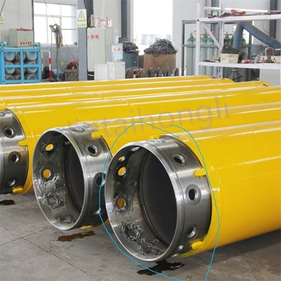 Tubo della metropolitana dell'intelaiatura della parete di Bauer Rotary Drilling Rig Double per BK200/368/3/27