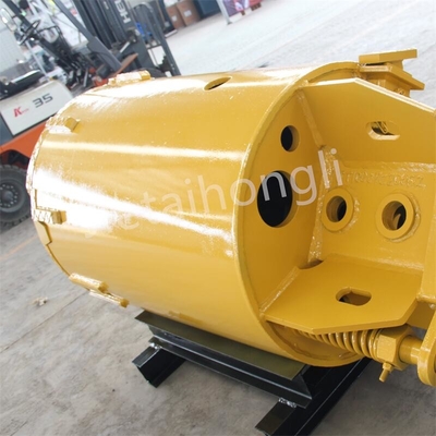 Saldatura d'accatastamento idraulica di Rig Rock Drilling Bucket Q355C per lo strato morbido
