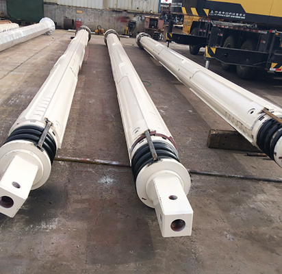 Piattaforma di produzione di Bauer Soilmec Sany Liebherr Telescopic Kelly Bar Interlocking To Rotary