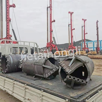 Coclea e secchio di perforazione di roccia del luogo di perforazione per l'accatastamento della macchina Soilmec SR40 SR60 SR70