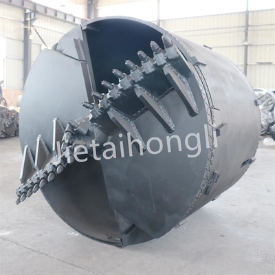 Uso durevole Rig Rock Drilling Bucket d'accatastamento idraulico Q355C
