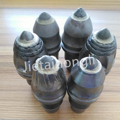 Denti rotondi della pallottola del carburo di tungsteno dello stinco di C31HD 25mm per l'impianto di perforazione di trapano alesato del mucchio